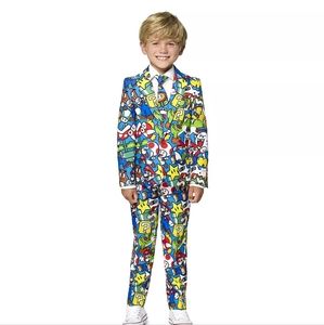 Toddler Boys Super Mario Licensed Suit